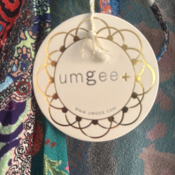 Umgee Multicolor Women's cover up size 1X/2X new w tags - Picture 2 of 5